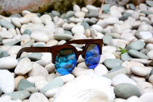 GUFO ITALY Sonnenbrille Holz